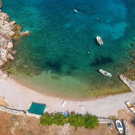 Seaside House For Families With Children Cove Kruseva, Hvar - 12459 Ferienhaus