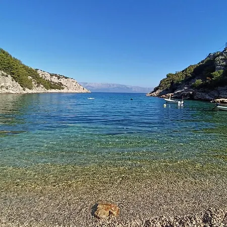 Seaside House For Families With Children Cove Kruseva, Hvar - 12459 Prázdninový dům